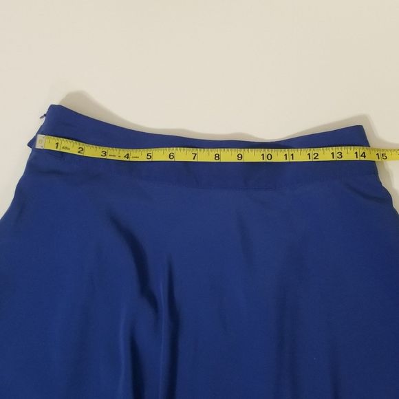 Banana Republic Blue Mini Circle Skirt Size 4 - Picture 4 of 12